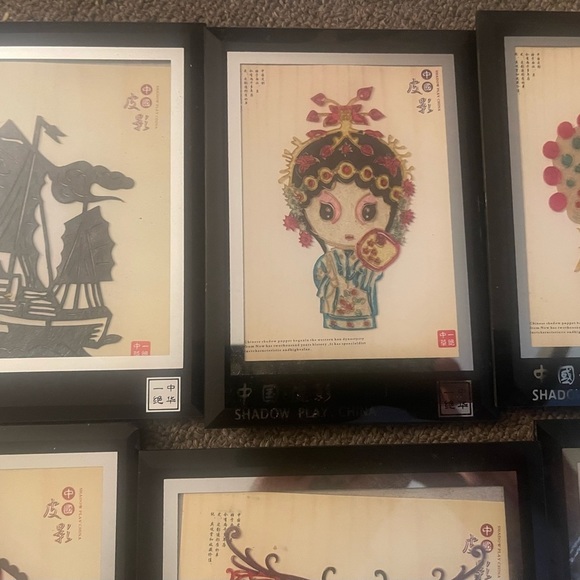 Chinese pictures art. All mint condition accept one as shown in pictures.​ - Picture 8 of 12